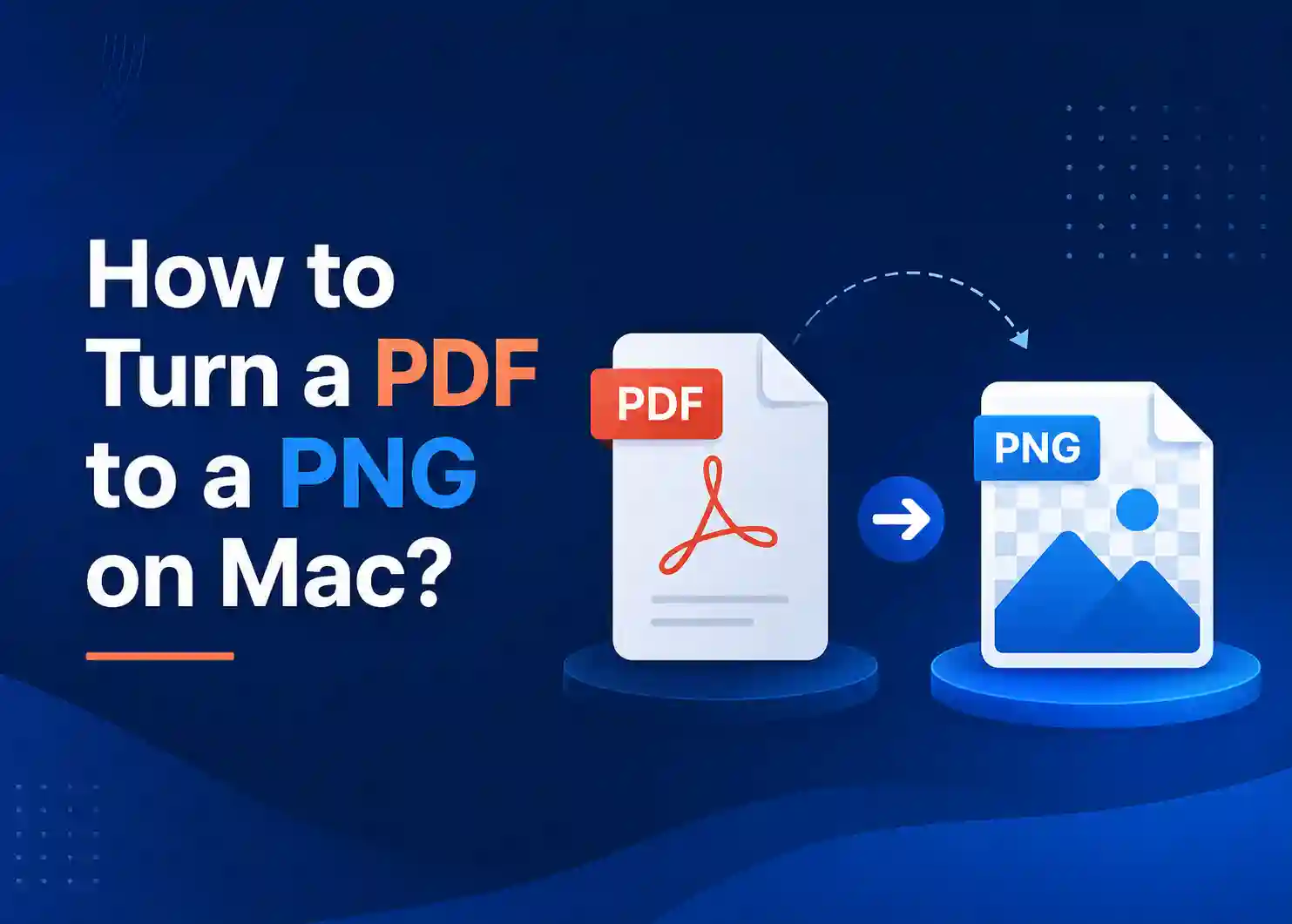 How to turn a PDF to a PNG on Mac? - image converter 24
