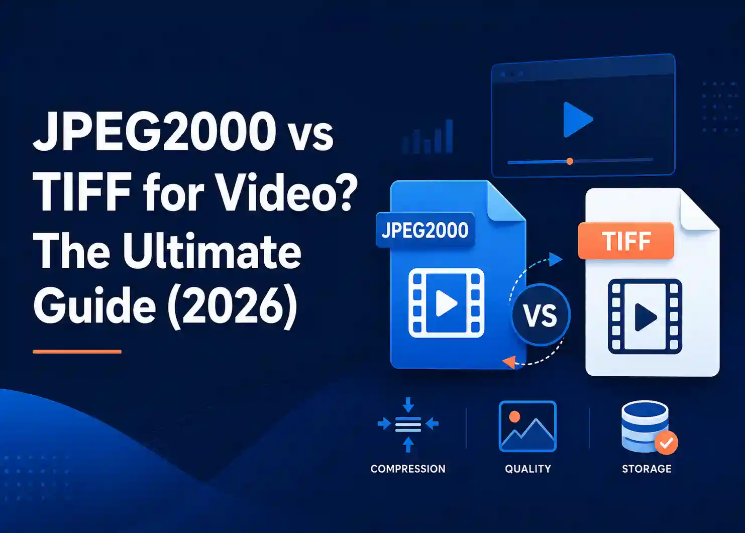 JPEG2000 vs TIFF for Video? The Ultimate Guide (2026)