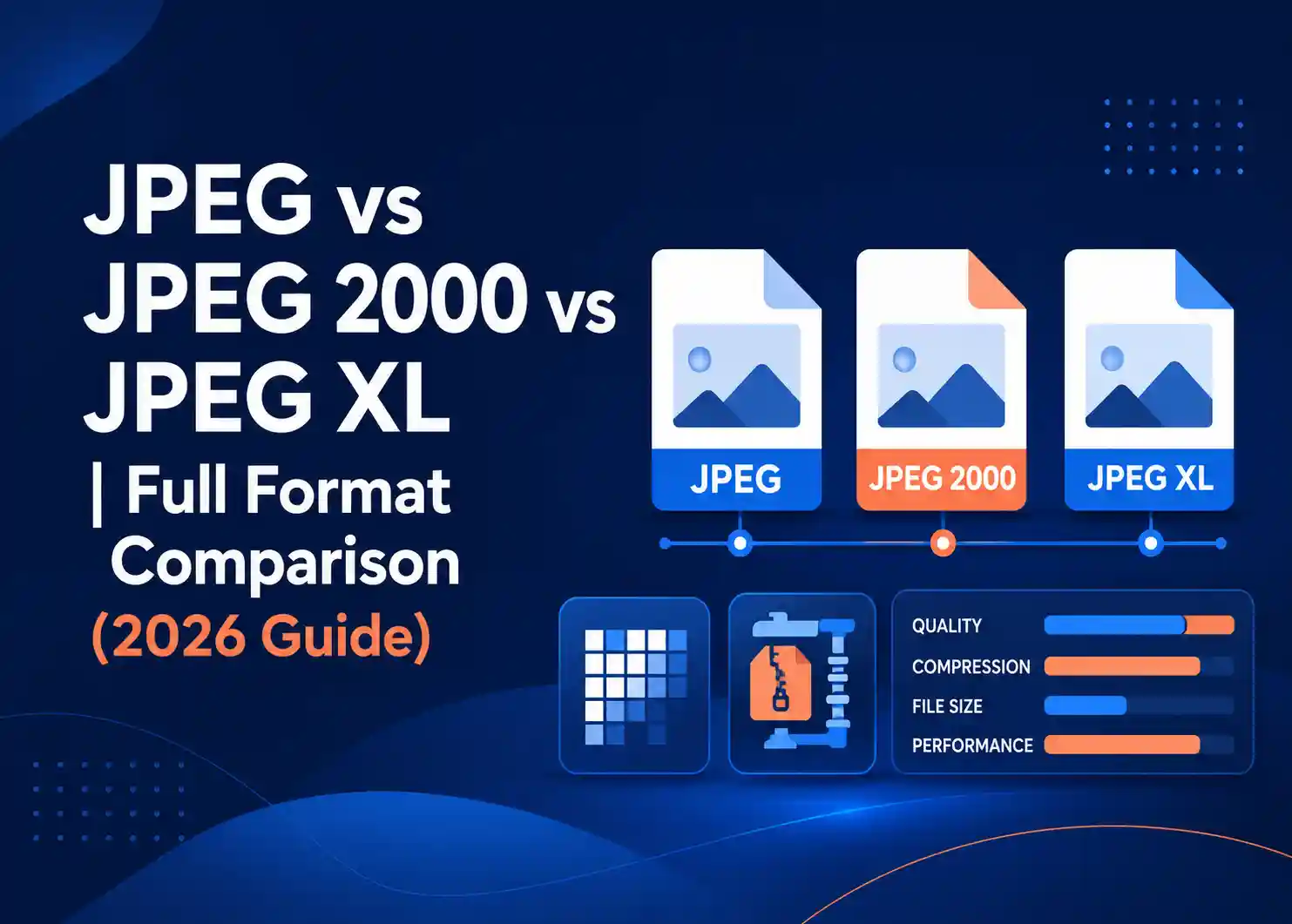 JPEG vs JPEG 2000 vs JPEG XL | Full Format Comparison (2026)