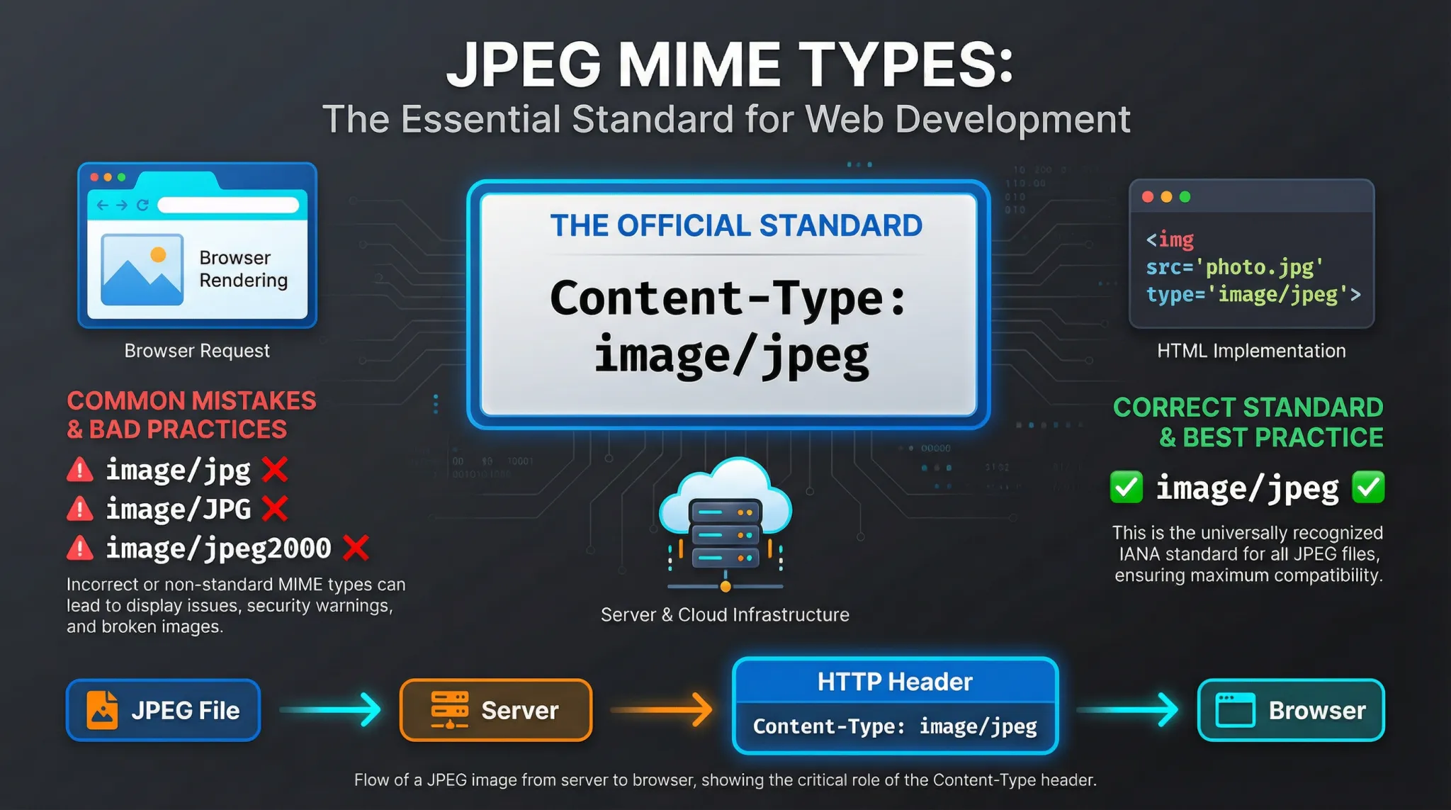jpeg mime type, mime type for jpeg, image jpeg mime type, correct mime type for jpeg, image/jpg vs image/jpeg, http content type jpeg, jpeg content type header, mime type for jpeg images