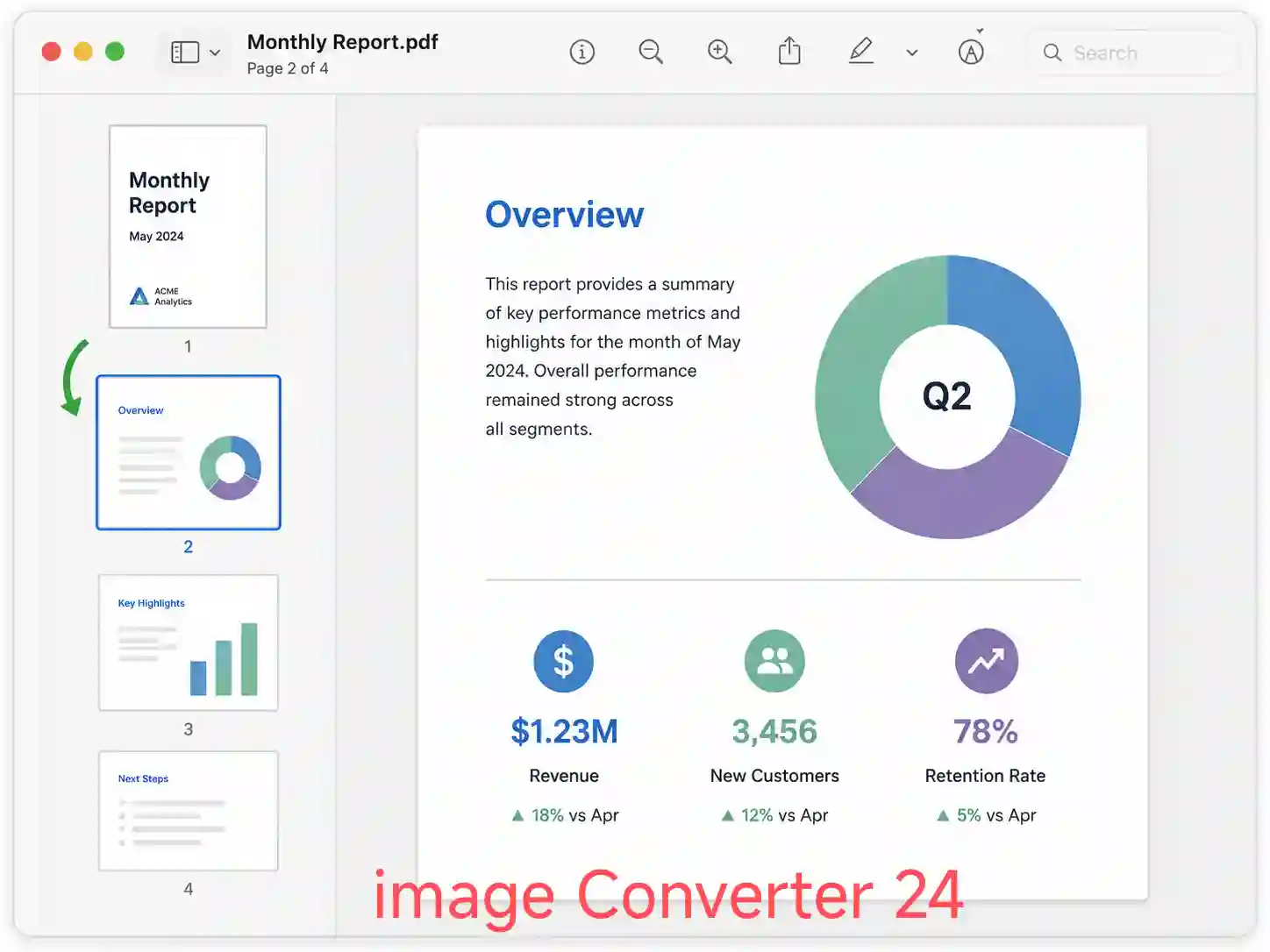 macOS Preview sidebar showing multiple JPEG thumbnails arranged in a vertical list, illustrating how to reorder and combine several images into one PDF file using the built-in JPEG to PDF conversion feature on a Mac.