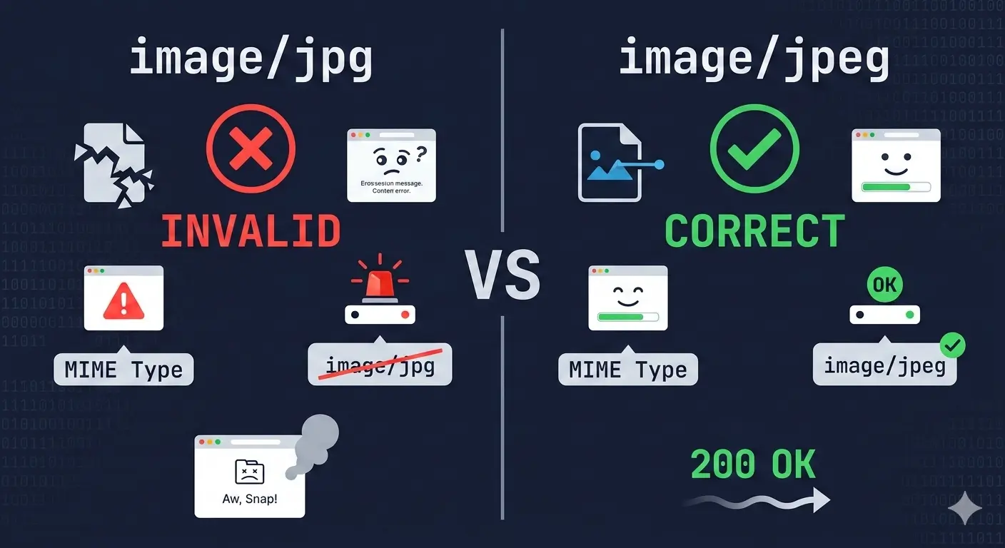 is image/jpg valid, image jpg mime type, correct mime type for jpg, image jpeg mime type, image/jpg vs image/jpeg, http content type jpg, jpg content type header, mime type for images